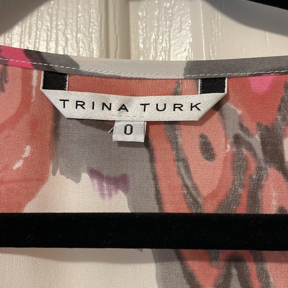 Trina Turk silk coverup size 0 - Picture 2 of 8